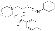 N-Cyclohexyl-N'-[(N-methylmorpholinio)ethyl]carbodiimide tosylate molecular structure (CAS 2491-17-0)