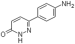 6-(4-Aminophenyl)pyridazin-3(2H)-one molecular structure (CAS 24912-35-4)