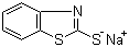 structure of CAS# 2492-26-4, Sodium mercaptobenzothiazole