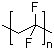 聚偏氟乙烯树脂分子结构 (CAS 24937-79-9)