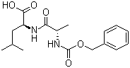 N-(Benzyloxycarbonyl)-L-alanyl-L-leucine molecular structure (CAS 24959-68-0)