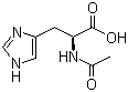 structure of CAS# 2497-02-1, N-乙酰-L-组氨酸