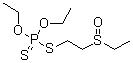 Oxydisulfoton molecular structure (CAS 2497-07-6)