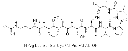 CAS # 249755-84-8, L-Arginyl-L-leucyl-L-seryl-L-seryl-L-cysteinyl-L-valyl-L-prolyl-L-valyl-L-alanine