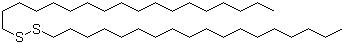 二(十八烷基)二硫化物分子结构 (CAS 2500-88-1)