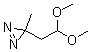 structure of CAS# 25055-98-5, 3-(2,2-二甲氧基乙基)-3-甲基-3H-双吖丙啶