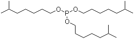 三异辛基亚磷酸酯分子结构 (CAS 25103-12-2)