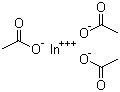 structure of CAS# 25114-58-3, Indium acetate