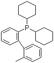 structure of CAS# 251320-86-2, 2-(Dicyclohexylphosphino)-2'-methylbiphenyl