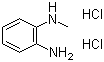 structure of CAS# 25148-68-9, N-Methyl-1,2-benzenediamine dihydrochloride