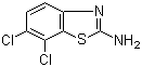 structure of CAS# 25150-27-0, 2-Amino-6,7-dichlorobenzothiazole