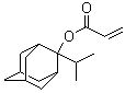 CAS # 251564-67-7, 2-Isopropyl-2-adamantyl acrylate, 2-Propenoic acid 2-(1-methylethyl)tricyclo[3.3.1.1(3,7)]dec-2-yl ester