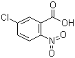 5-氯-2-硝基苯甲酸分子结构 (CAS 2516-95-2)