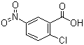2-Chloro-5-nitrobenzoic acid molecular structure (CAS 2516-96-3)