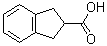 structure of CAS# 25177-85-9, 2,3-Dihydro-1H-indene-2-carboxylic acid