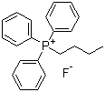 Butyltriphenylphosphonium fluoride molecular structure (CAS 252234-71-2)
