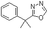 CAS 登录号：252253-32-0, 2-(1-甲基-1-苯乙基)-1,3,4-恶二唑