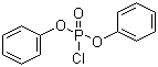 Diphenyl chlorophosphate molecular structure (CAS 2524-64-3)