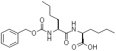 CAS 登录号：252573-92-5, N-[苄氧羰基]-L-正亮氨酰-L-正亮氨酸