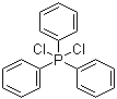 Dichlorotriphenylphosphorane molecular structure (CAS 2526-64-9)