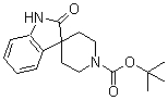 1,1-Dimethylethyl 1,2-dihydro-2-oxospiro[3H-indole-3,4'-piperidine]-1'-carboxylate molecular structure (CAS 252882-60-3)