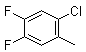 structure of CAS# 252936-45-1, 1-Chloro-4,5-difluoro-2-methylbenzene