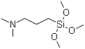 structure of CAS# 2530-86-1, (N,N-Dimethylaminopropyl)trimethoxysilane