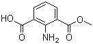 structure of CAS# 253120-47-7, Methyl 2-amino-3-carboxybenzoate