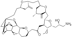 structure of CAS# 253128-41-5, Eribulin
