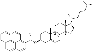 CAS 登录号：253186-38-8, (3beta)-胆甾-5-烯-3-醇 3-(1-芘羧酸酯)
