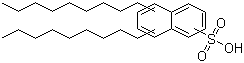 二壬基萘磺酸分子结构 (CAS 25322-17-2)