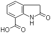 2-Oxoindoline-7-carboxylic acid molecular structure (CAS 25369-43-1)