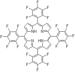 structure of CAS# 25440-14-6, 5,10,15,20-四(五氟苯基)卟吩