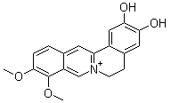 structure of CAS# 25459-91-0, Demethyleneberberine
