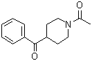 1-Acetyl-4-benzoylpiperidine molecular structure (CAS 25519-79-3)