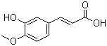 structure of CAS# 25522-33-2, Isoferulic acid