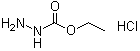 CAS # 25544-75-6, Carbazic acid ethyl ester monohydrochloride, Ethyl carbazate hydrochloride, Ethyl hydrazoate monohydrochloride