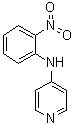 CAS # 25551-59-1, 4-(2-Nitroanilino)pyridine, 4-(o-Nitroanilino)pyridine