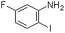 structure of CAS# 255724-71-1, 5-Fluoro-2-iodoaniline