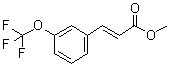 3-[3-(Trifluoromethoxy)phenyl]-2-propenoic acid methyl ester molecular structure (CAS 255895-89-7)