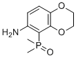 CAS # 2567457-10-5, (6-Amino-2,3-dihydrobenzo[b][1,4]dioxin-5-yl)dimethylphosphine oxide, 5-dimethylphosphoryl-2,3-dihydro-1,4-benzodioxin-6-amine