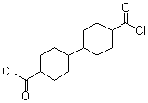 [联环己烷]-4,4'-二甲酰氯分子结构 (CAS 25675-41-6)