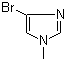 4-溴-1-甲基-1H-咪唑分子结构 (CAS 25676-75-9)
