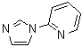 structure of CAS# 25700-14-5, 2-(1H-Imidazol-1-yl)pyridine