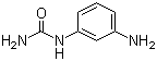 (3-氨基苯基)脲分子结构 (CAS 25711-72-2)
