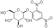 CAS 登录号：25775-97-7 (31046-14-7), 2,4-二硝基苯基 D-吡喃葡萄糖苷