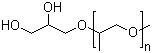 Propoxylated glycerin molecular structure (CAS 25791-96-2)