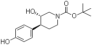 CAS # 257938-67-3, Boc-4-(4-Hydroxyphenyl)-(3S,4S)-3-piperidinol