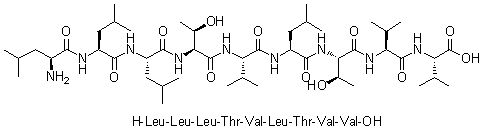 CAS # 257943-64-9, L-Leucyl-L-leucyl-L-leucyl-L-threonyl-L-valyl-L-leucyl-L-threonyl-L-valyl-L-valine