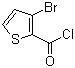 3-Bromothiophene-2-carbonyl chloride molecular structure (CAS 25796-68-3)